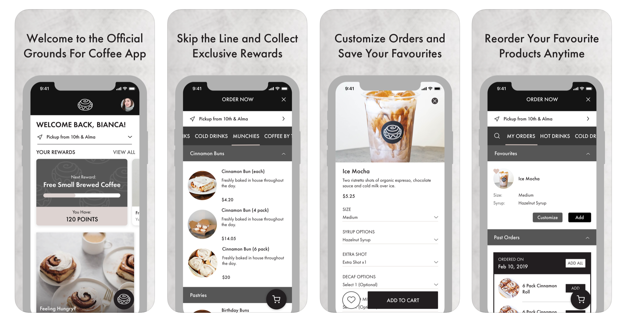 Grounds for Coffee App